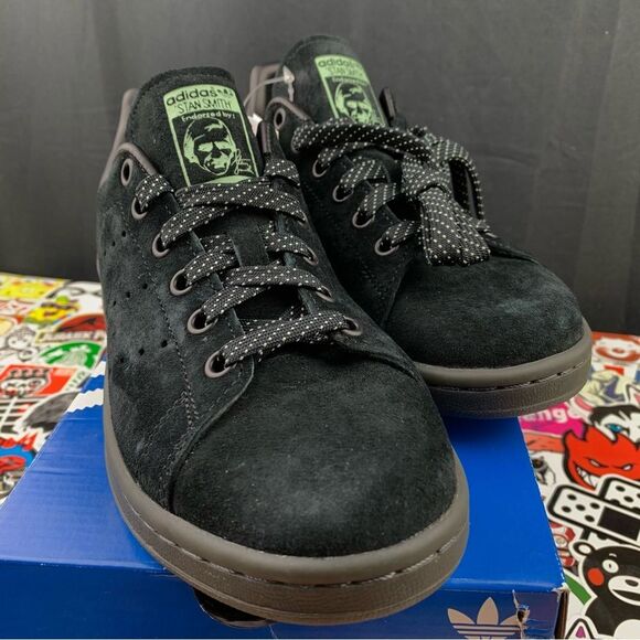 Adidas Stan Smith Mint + Suede 5 Mens / 6.5 Womens - Picture 6 of 14